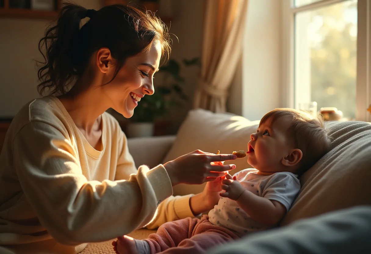 bébé alimentation