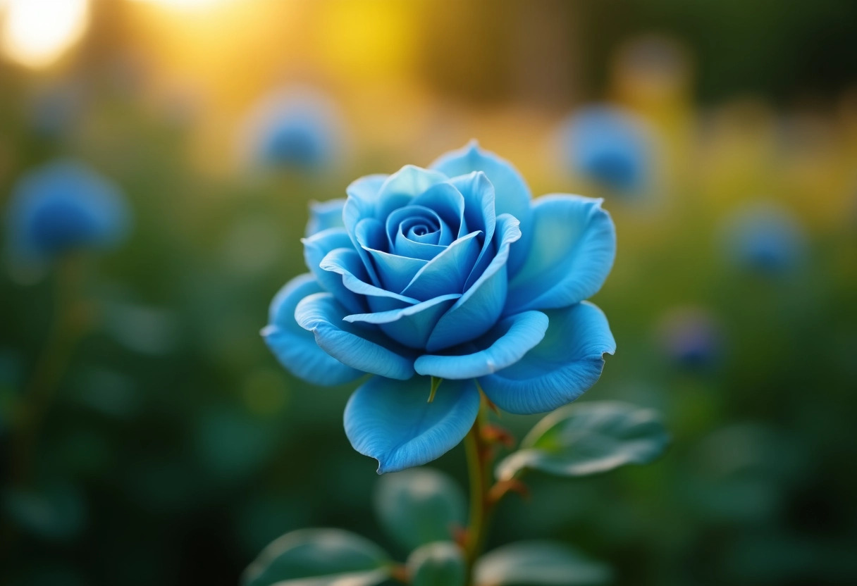 roses bleues