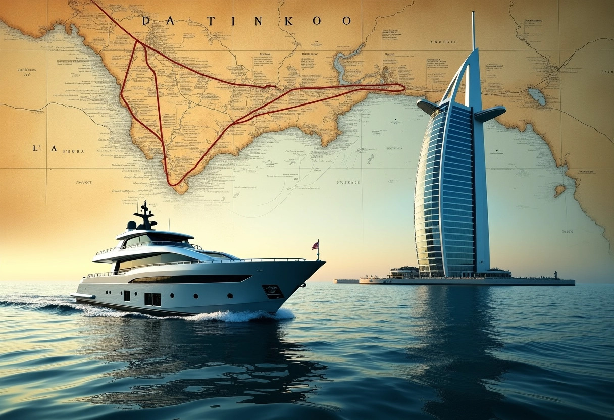 dubaï carte maritime